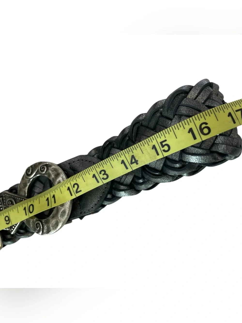 Chicos buckle ornate braided